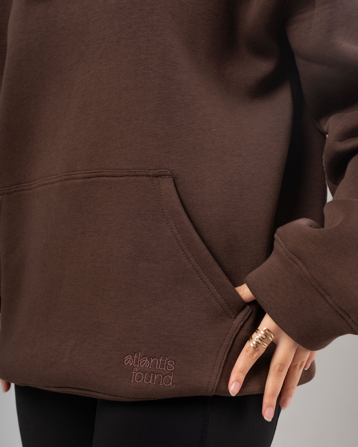 Premium 20 OZ Bazic Hoodie - Unisex BROWN