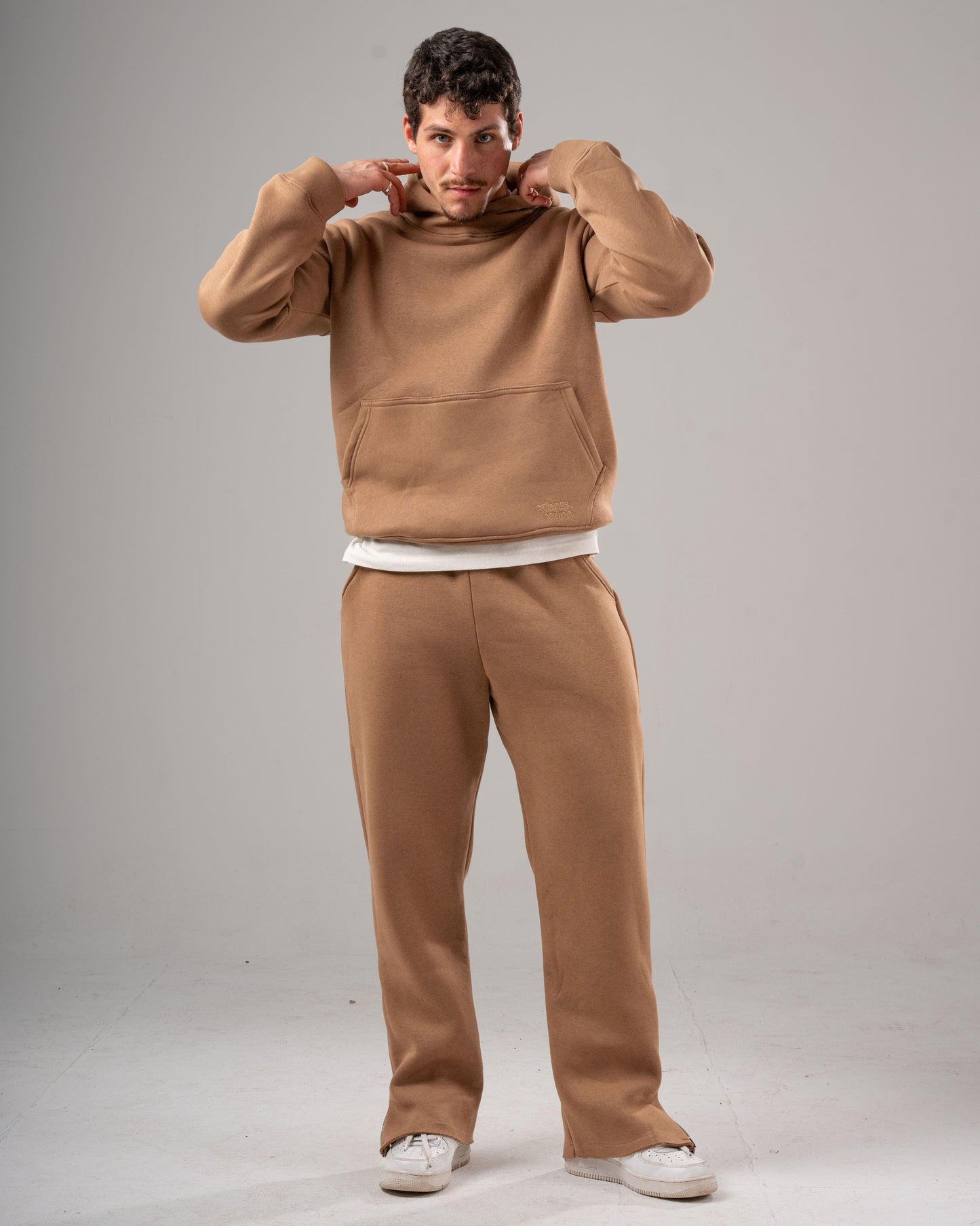 Premium Bazic Set - Unisex KHAKI